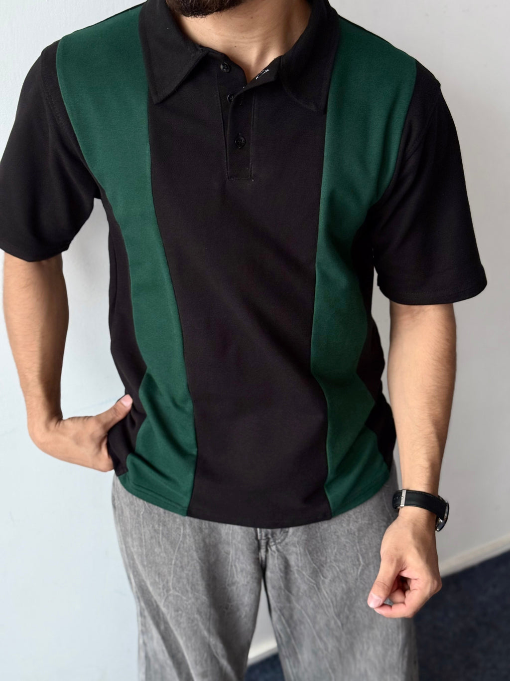 BoldLine Button Polo