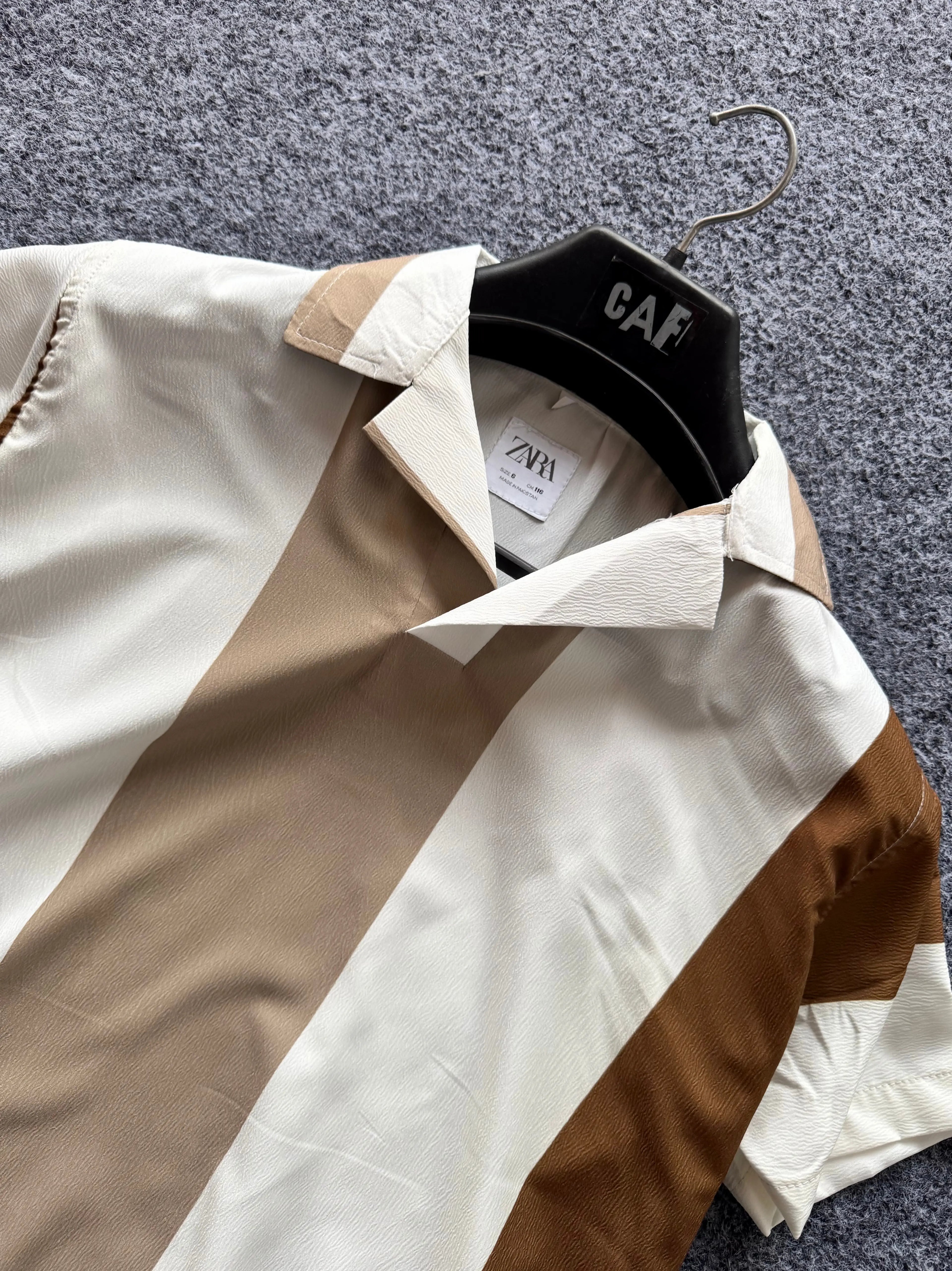 Cuban Collar T-shirt