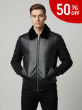 Rexine Fur Collar Jacket