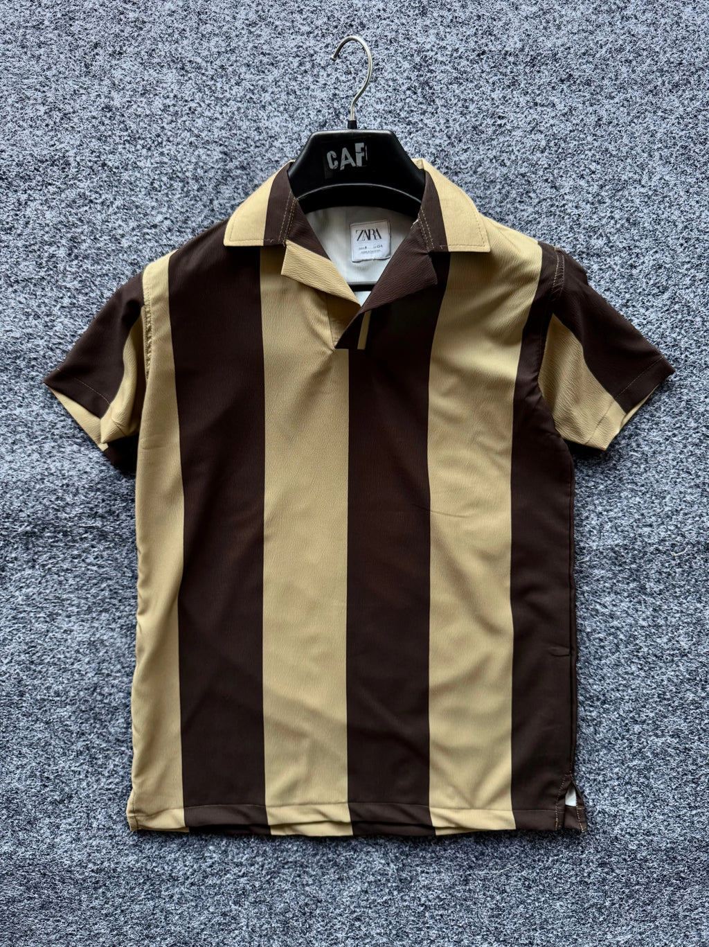 Cuban Collar T-shirt
