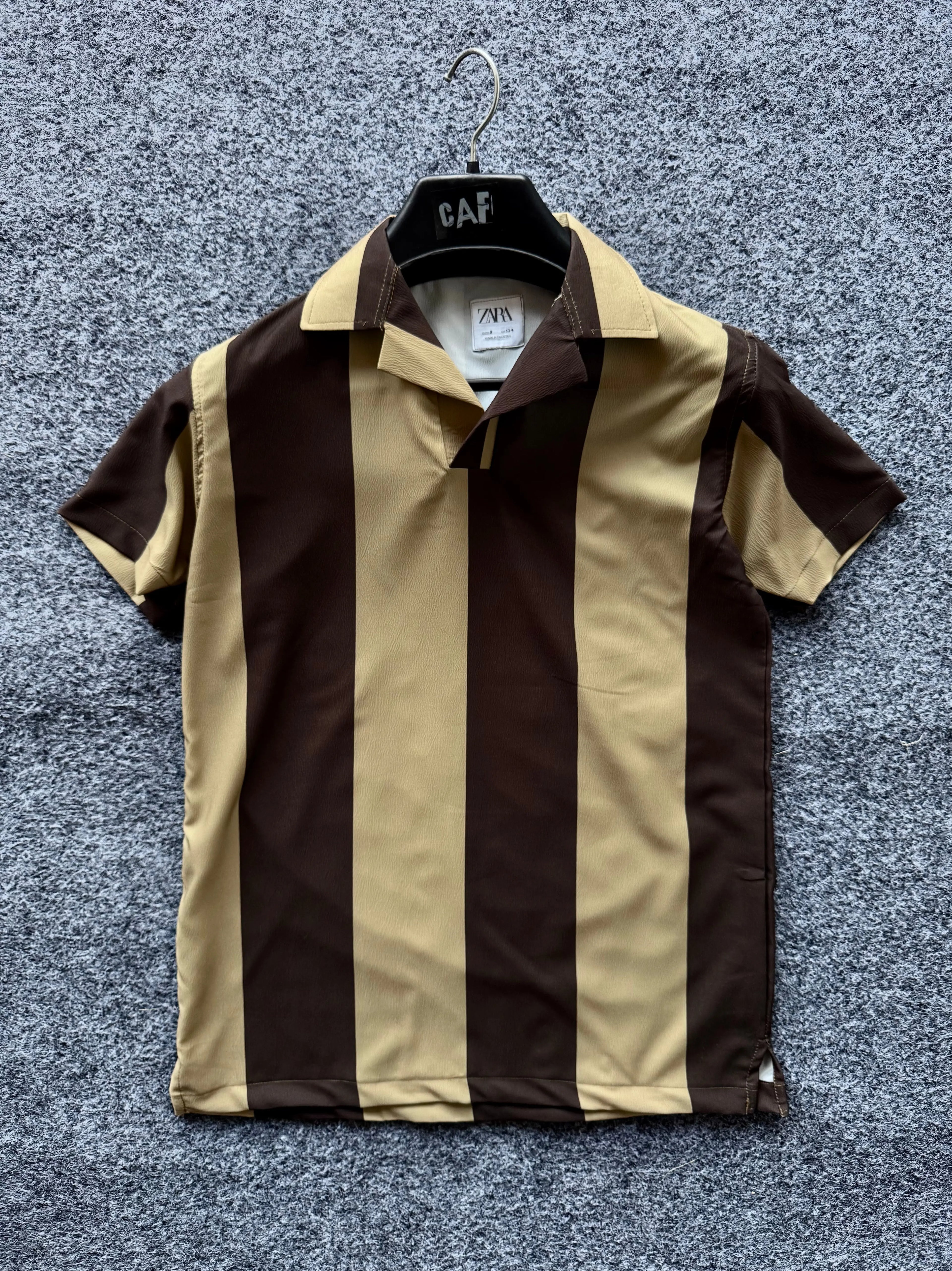 Cuban Collar T-shirt