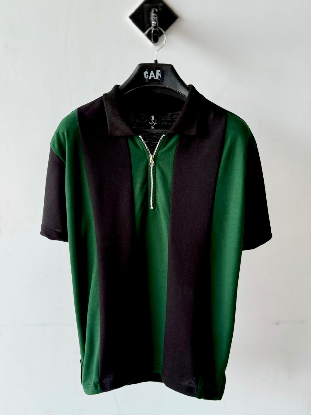 Plane Zip Polo